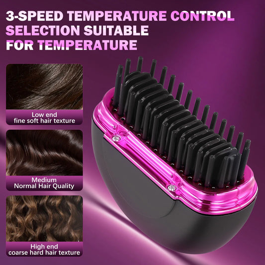 Small Hair Straightener  Hair Brush